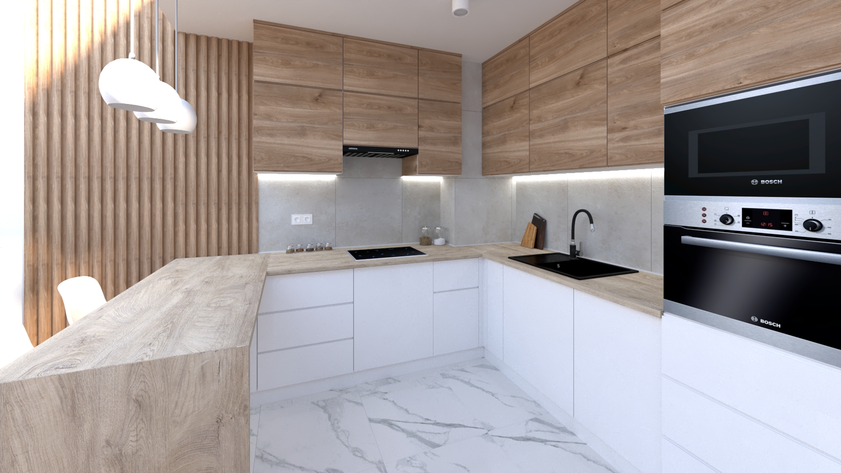 projekt #12 wizualizacje - pokój z aneksem-7