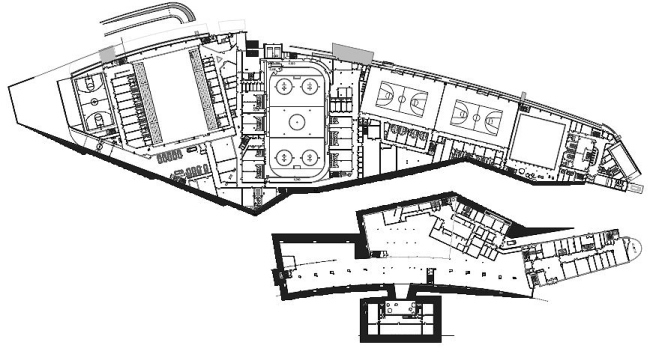 莫斯科州Мытищи市奥林匹克后备学校丨俄罗斯莫斯科丨建筑事务所ASADOV-53