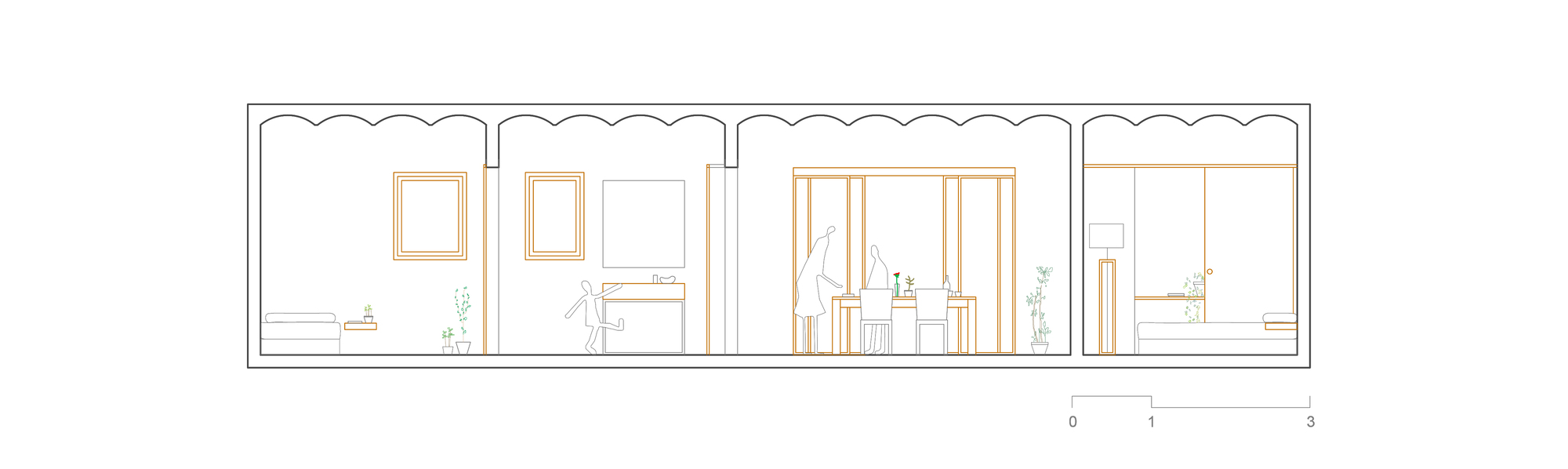 格雷西亚宅邸丨西班牙巴塞罗那丨Roman Izquierdo Bouldstridge-14