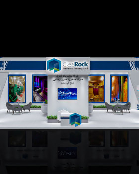 Glass Rock Booth 设计