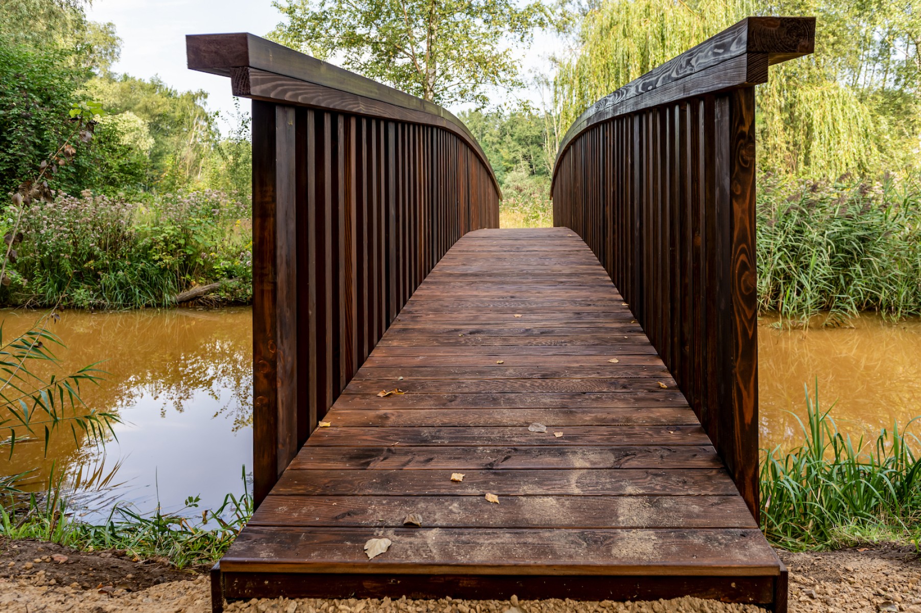 比托姆市亚当·密茨凯维奇公园木桥及栈桥修复丨波兰比托姆-8