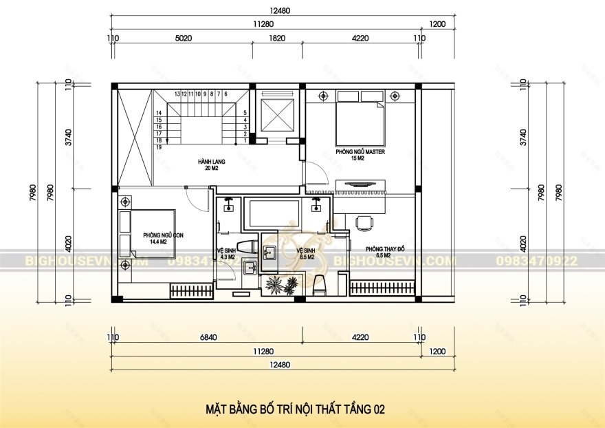 4 层 8m 现代样板街屋设计丨BIGHOUSE 建筑设计公司-8