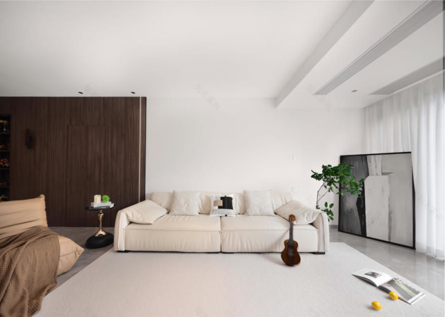 三代同堂的现代简约家居设计-15