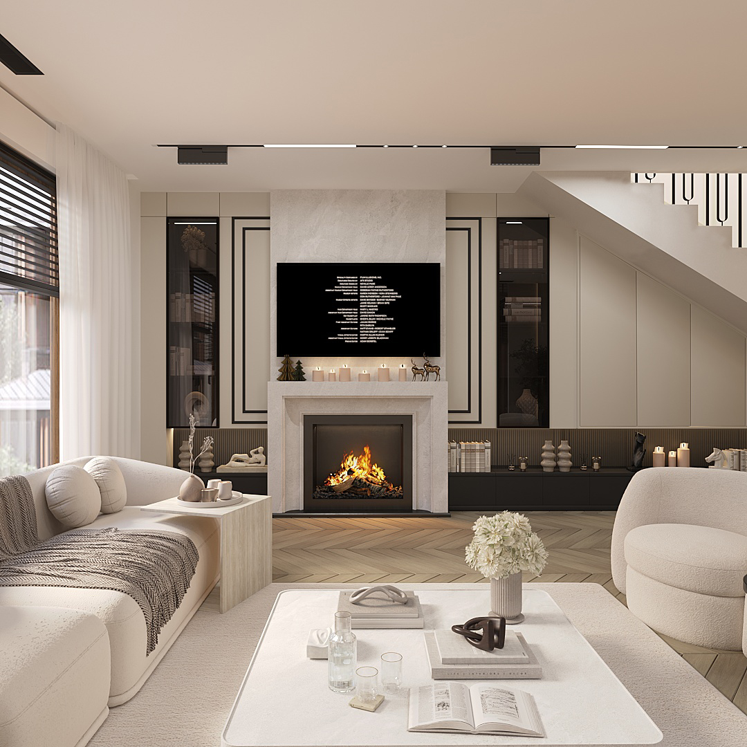 BALCIOĞLU HOUSE LIVINGROOM DESIGN ALTERNATIVE 2-5