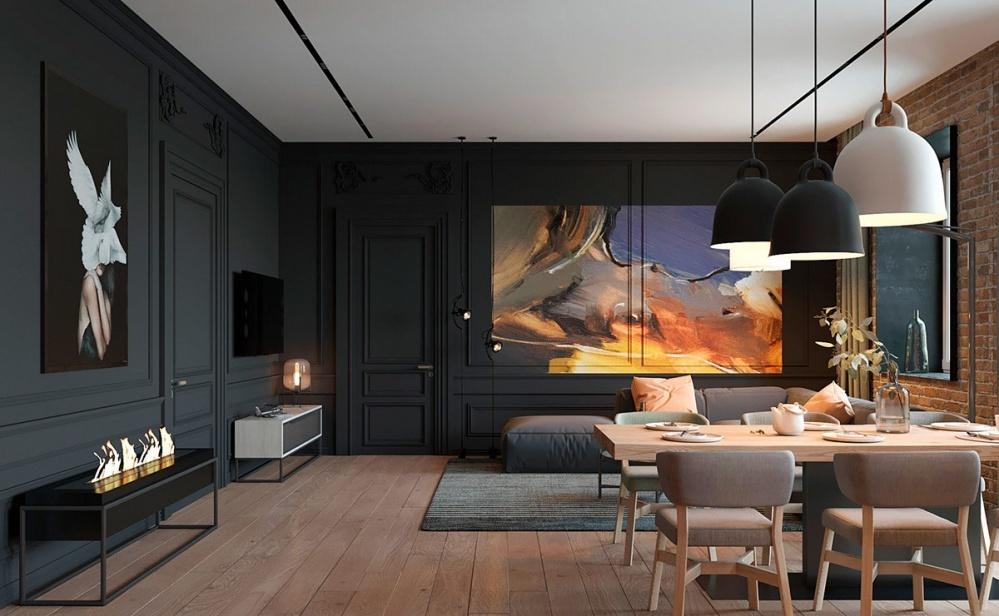 极简精致,灰色调打造舒适生活空间-2