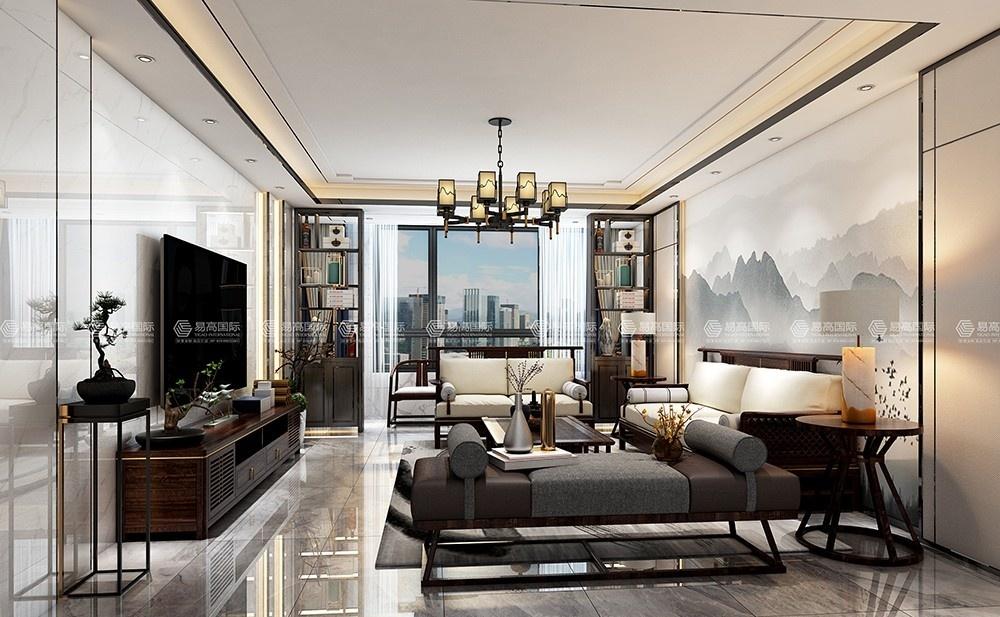 现代元素融入中式风格,打造素雅生活空间-4