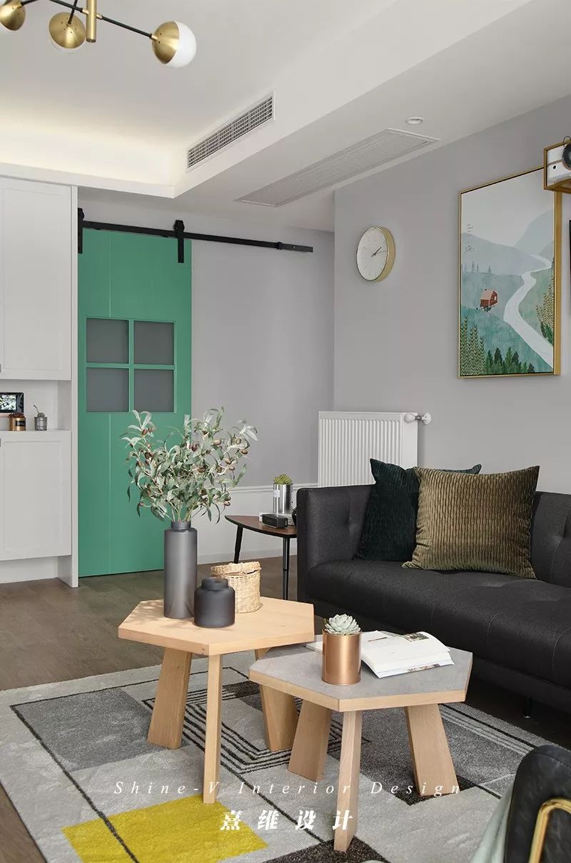 《悠然春意》绿意盎然，北欧风带来清新居家氛围-32