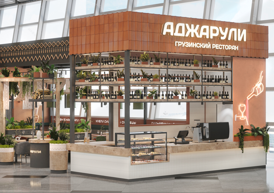 РЕСТОРАН АДЖАРУЛИ(Аджарули餐厅)丨俄罗斯莫斯科丨Muravina Anna,Sazonova Elena-7