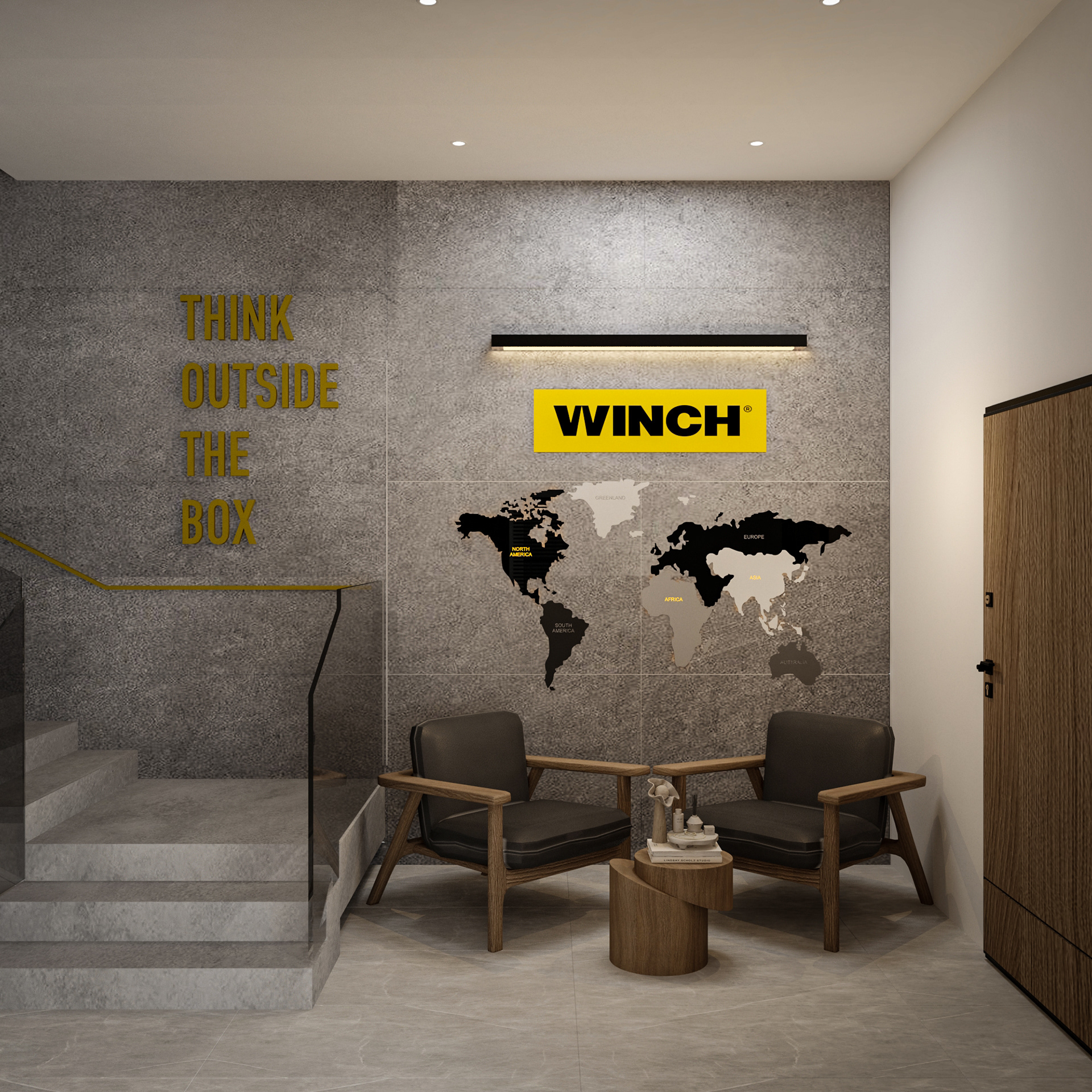 运输公司室内设计项目丨沙特阿拉伯丨Eman Marzouk-3