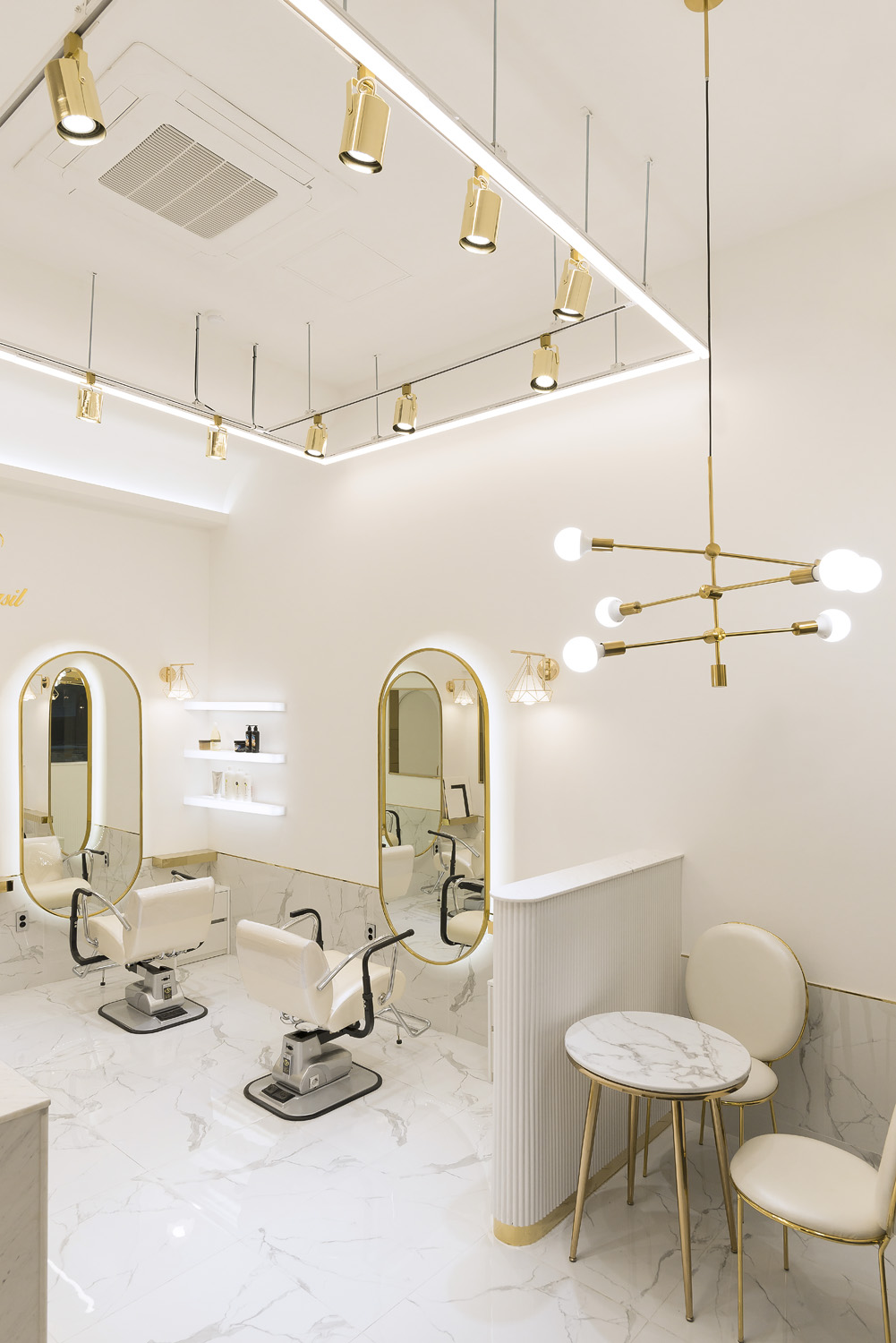 19 平现代美容室 | 极简白诠释精致生活-7