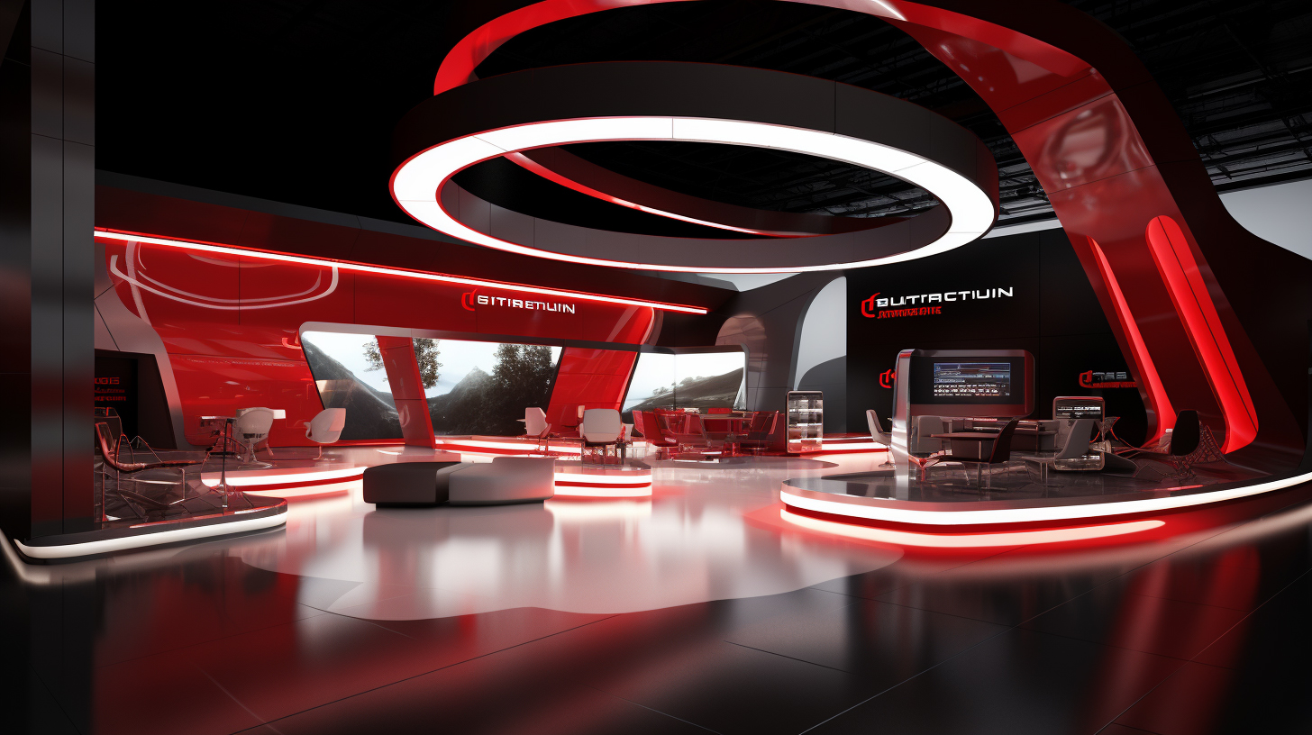 Gitex@Dubai Creative stand concept - AI-4