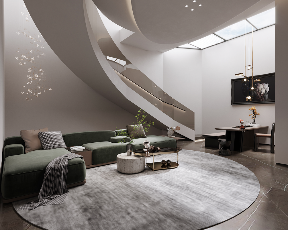 福州万科金域华府现代简约复式楼设计丨中国福州丨林健,康伟军,章丽青,何靓妮-28