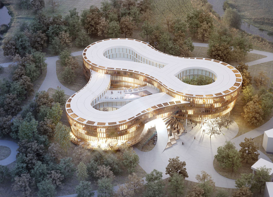 Myrtle Garden Hotel(紫薇花园酒店)丨中国襄阳丨graft lab architects和penda-4
