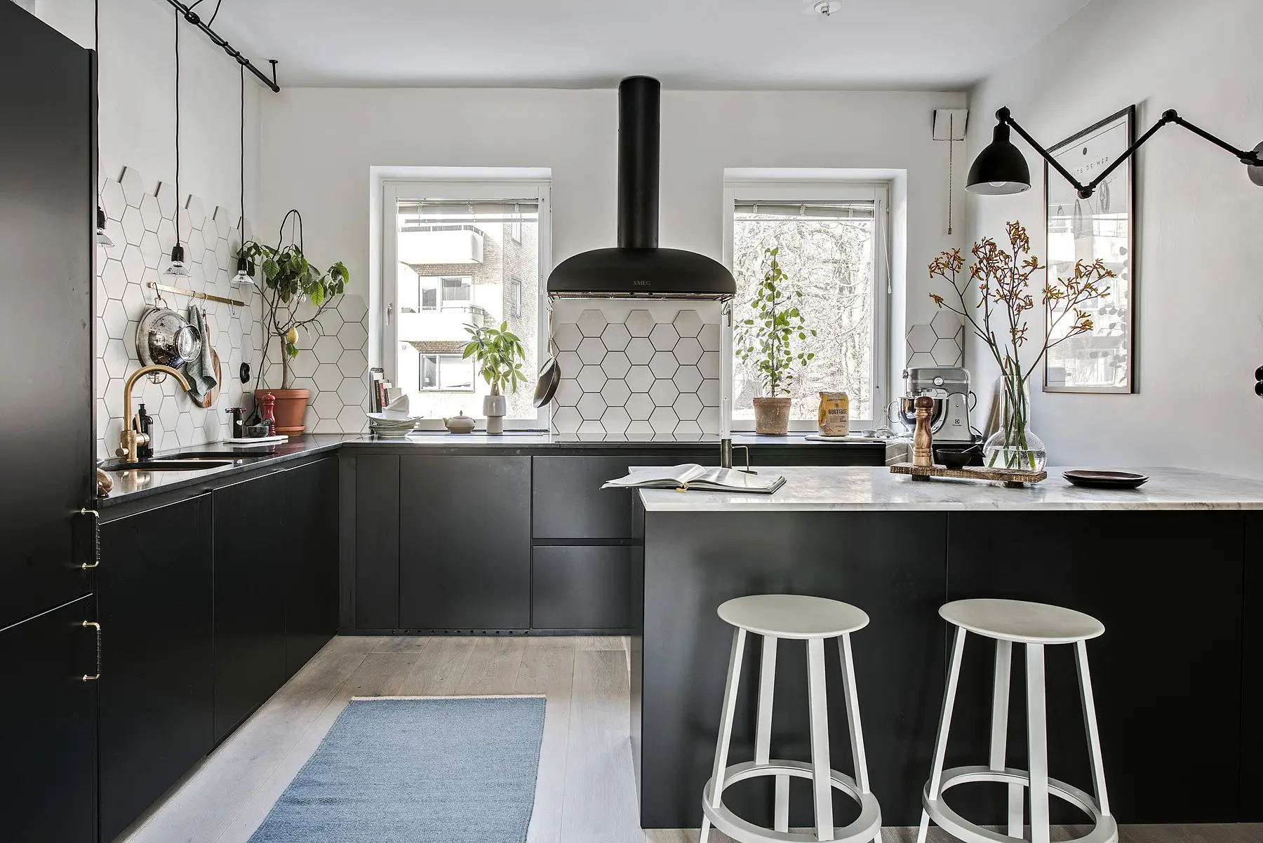 瑞典一居室公寓的现代改造-5