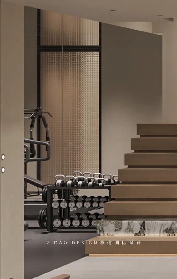 龙湖丽丰·西宸原著400㎡静奢风别墅(《喜 棠》)丨尊道国际设计-66