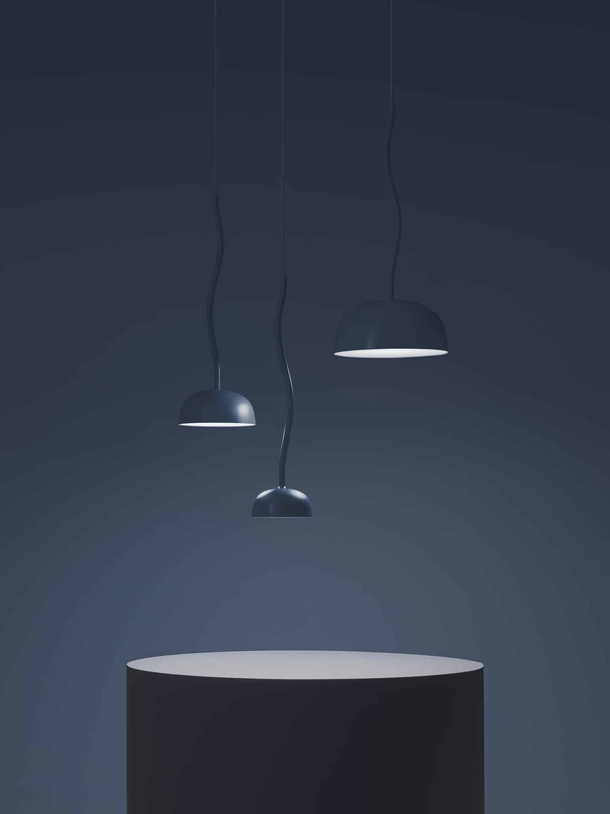 Curve吊灯,落地灯及台灯设计丨瑞典丨Front,Zero-4