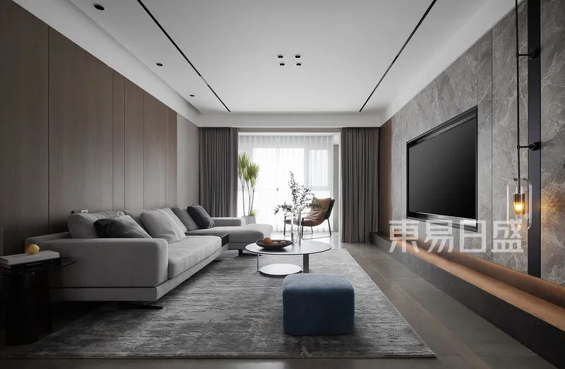 现代简约四居室丨东易日盛-21