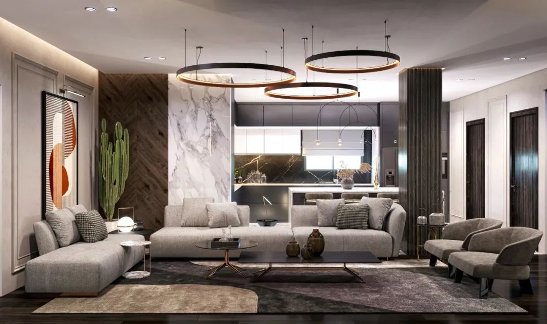 现代轻奢空间，演绎高级格调生活-16