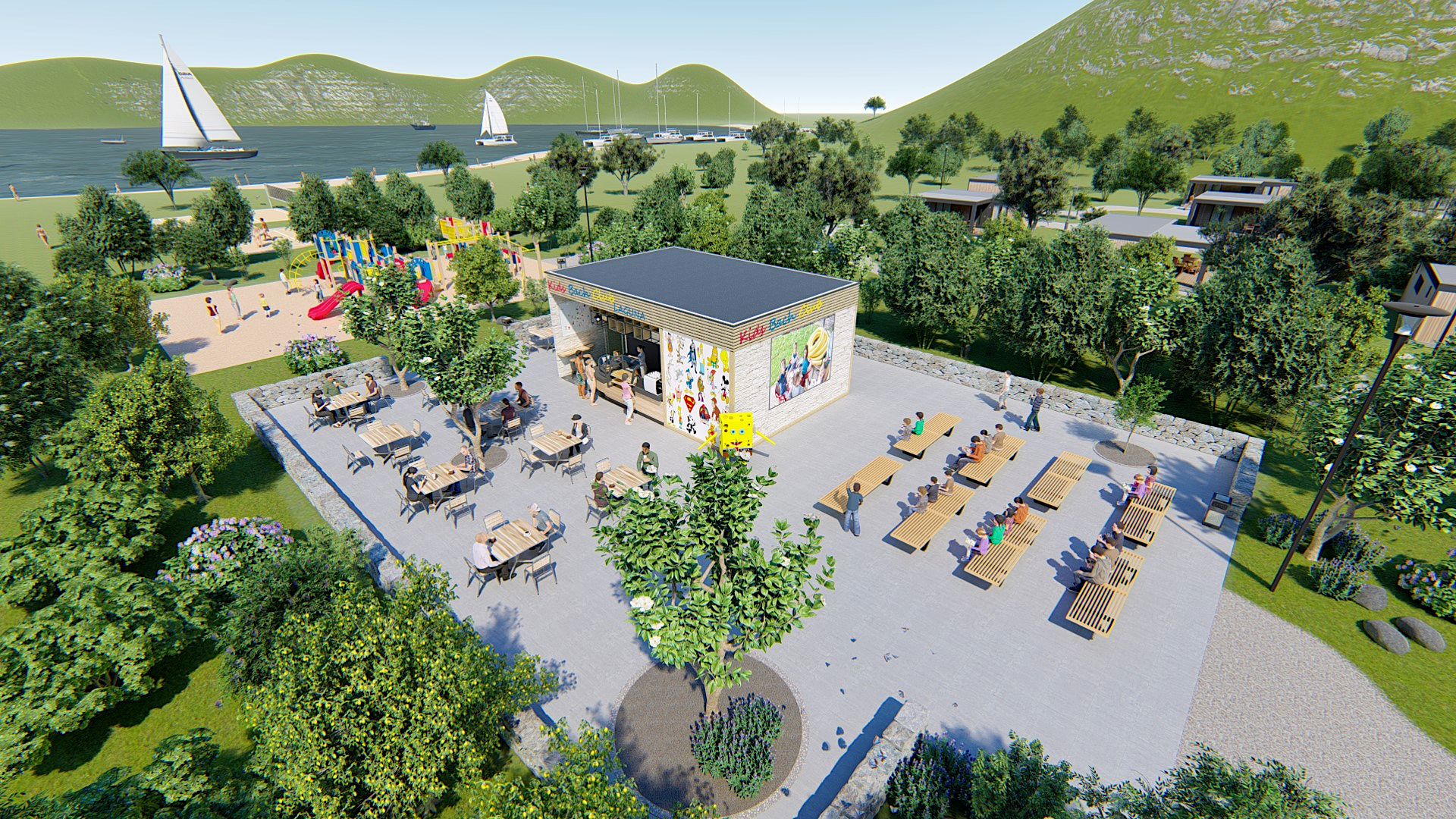 mobile home camping resort-5