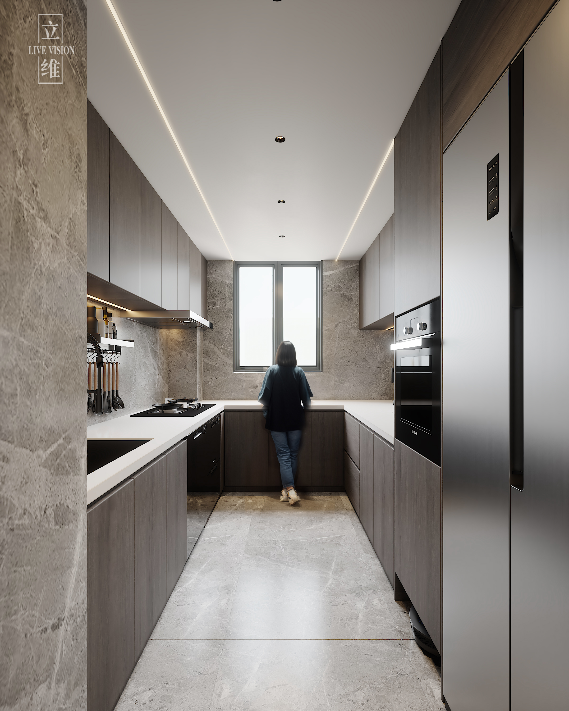 天合名门意式现代丨沐辰设计-10