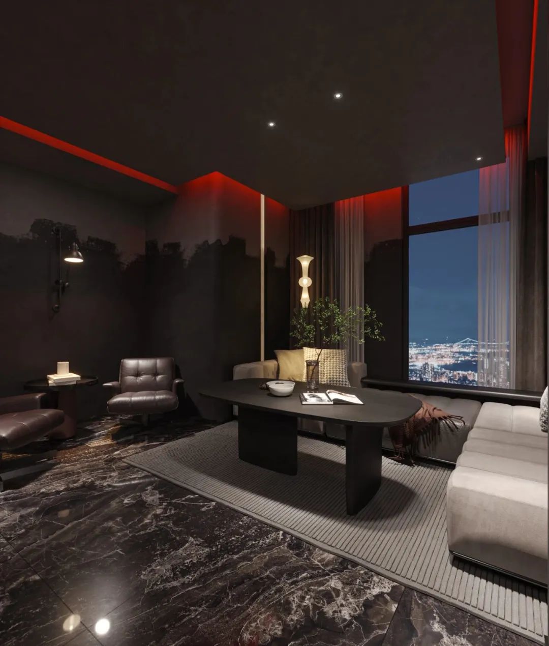 石家庄万象城 HU CLUB丨中国石家庄丨之外空间设计事务所-31