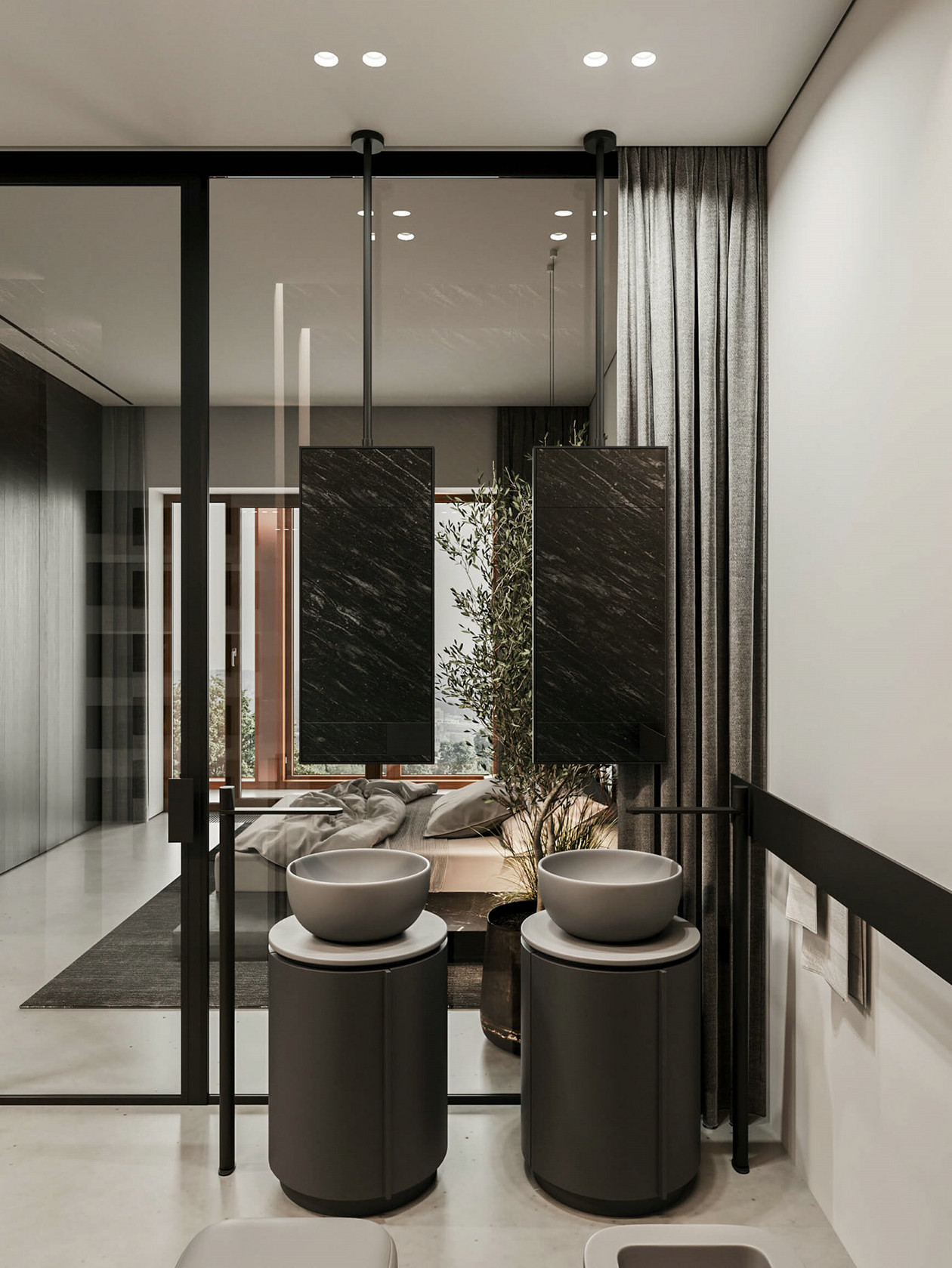 莫斯科简约风住宅设计 超大气！-24