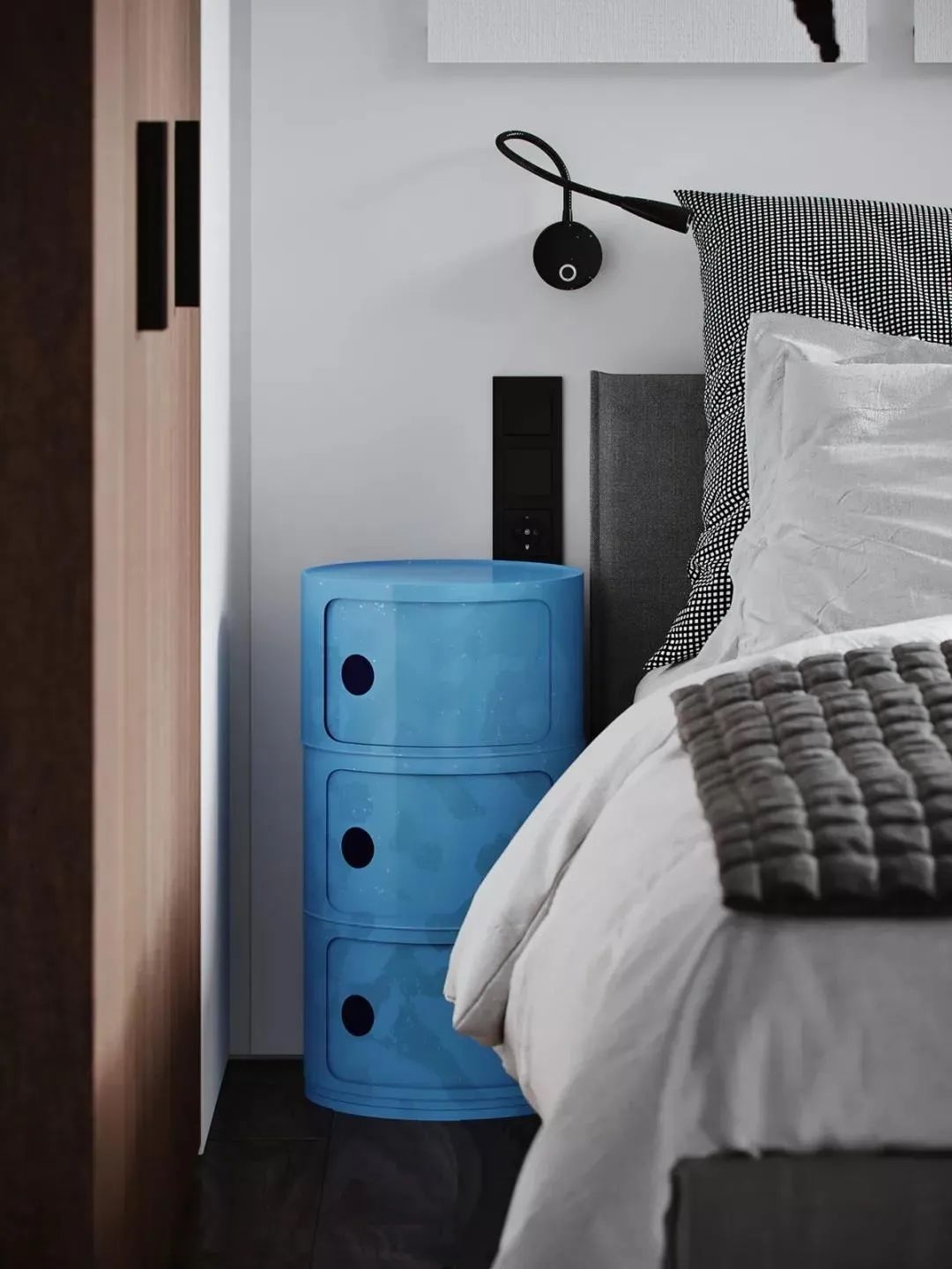 莫斯科 115㎡原木极简，温馨时尚空间设计-57