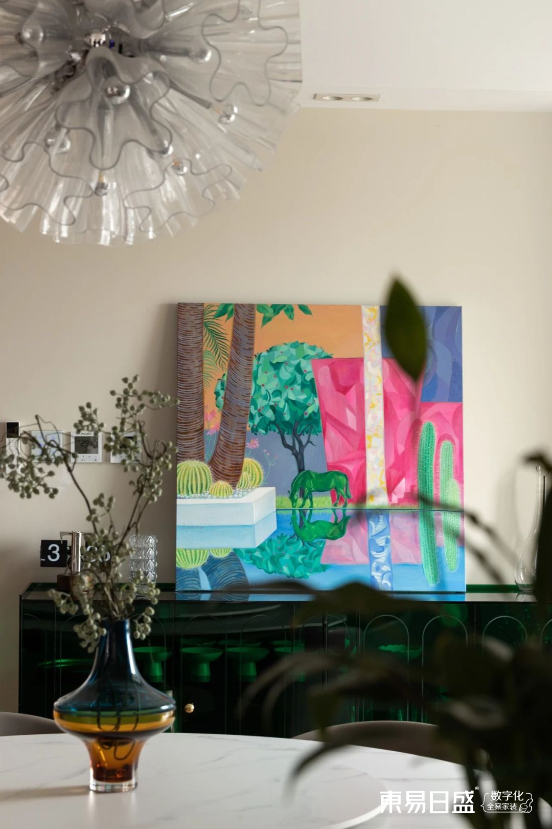 280平现代风复式装修，新中式元素巧妙融合，档次瞬间翻倍-36