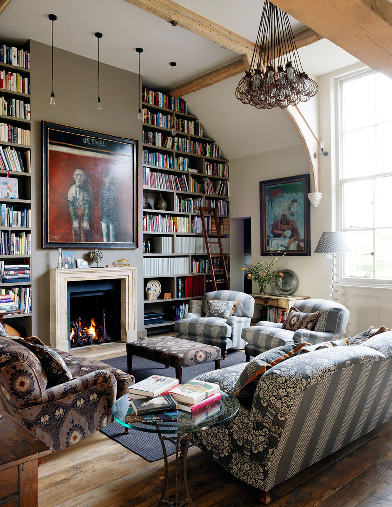 伦敦贝尔塞公园的英式古典豪宅-2