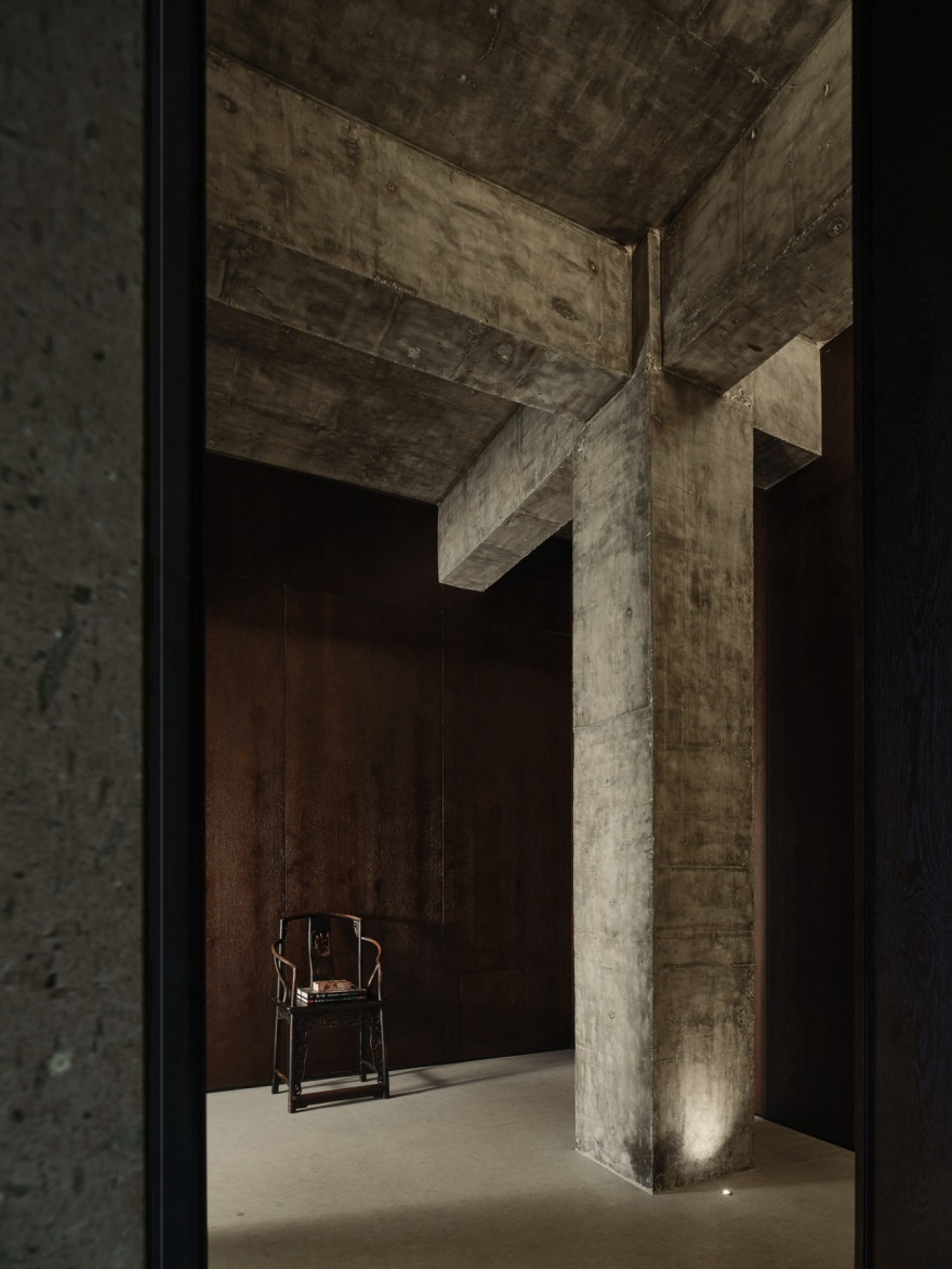 “照青苔”中餐厅丨中国杭州丨八荒设计团队-56