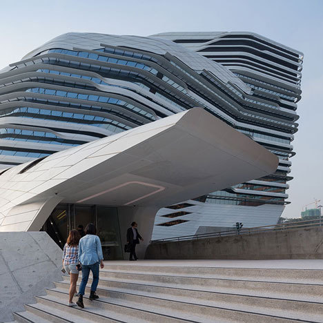 Zaha Hadid's Hong Kong Innovation Tower in new movie and photographs-0