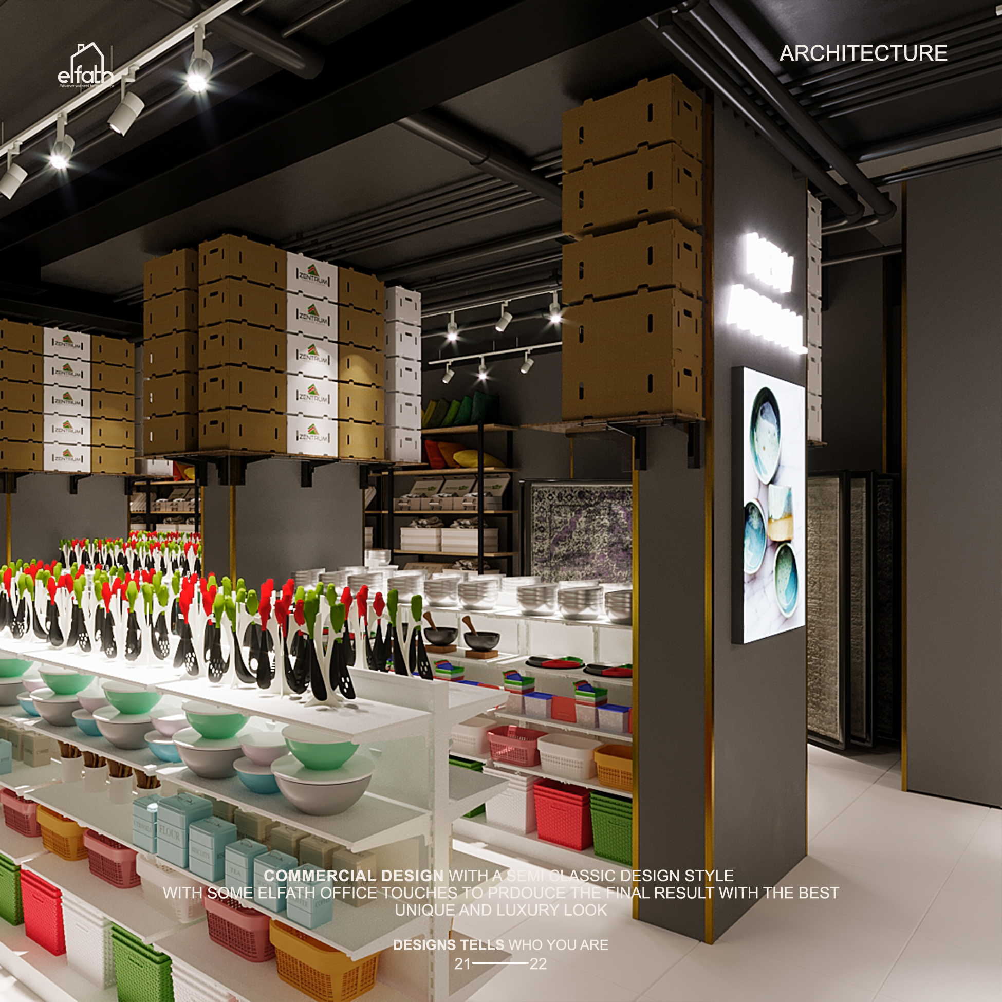 Homeware accessories store interior design-9