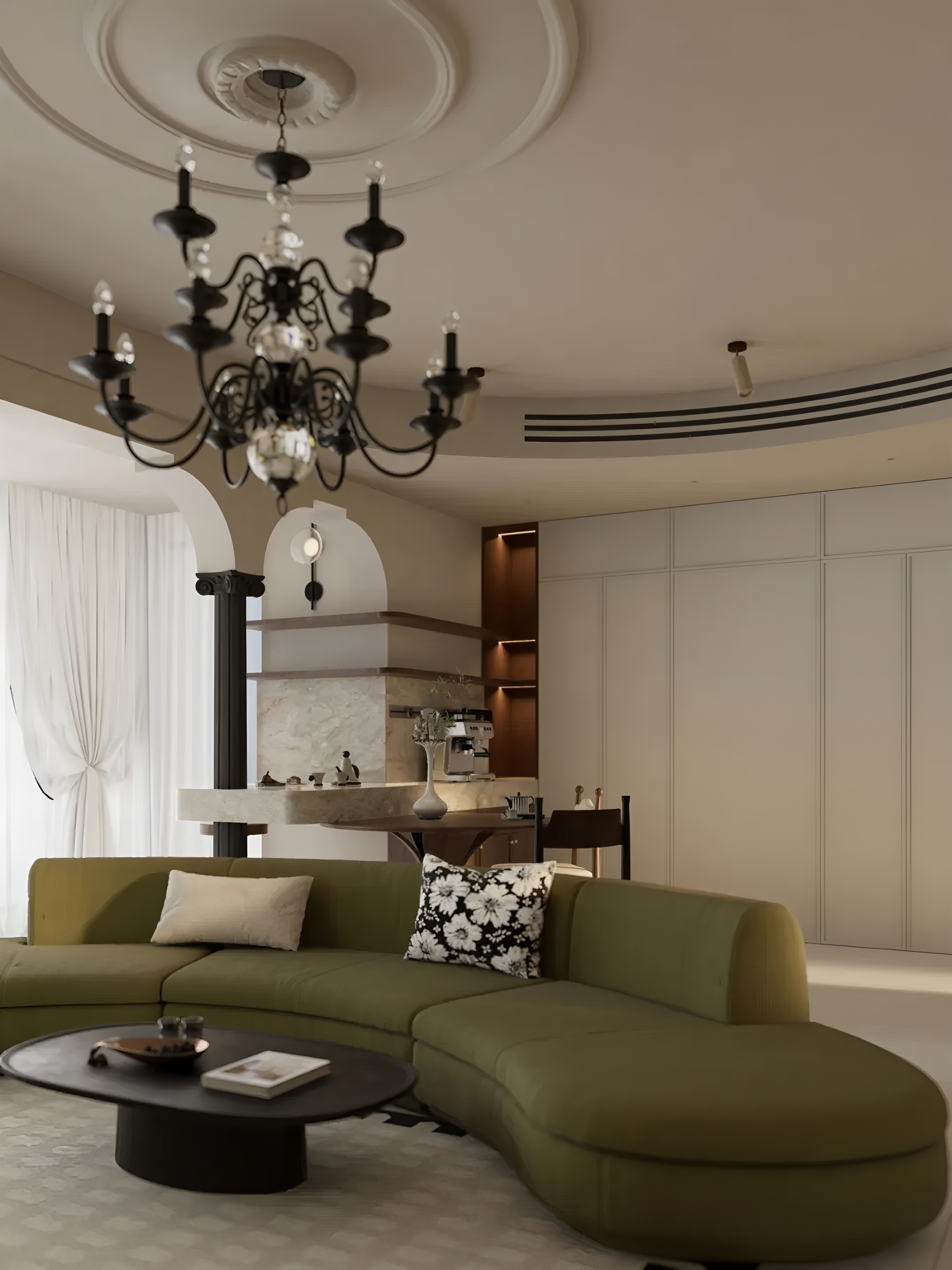 四川132 m²江南里丨中国四川丨宅南空间设计事务所-5