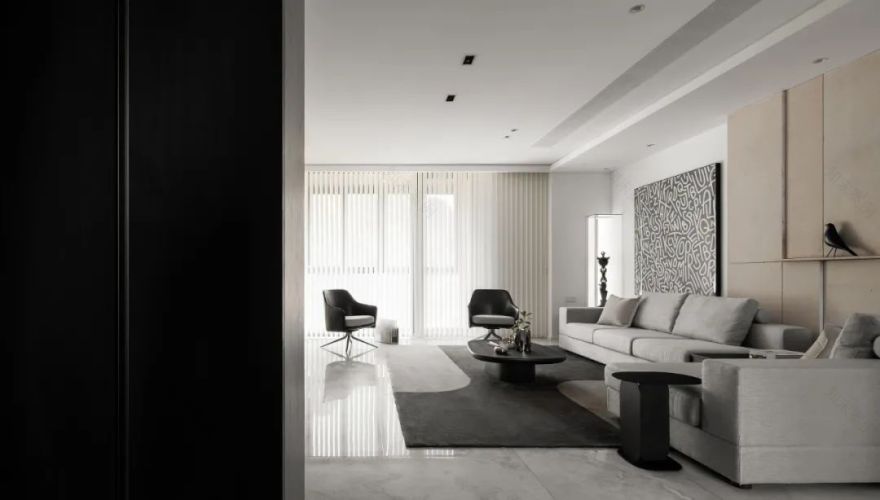 杭州小和山莱姆石护墙板住宅丨中国杭州丨DNA 邸内设计-13