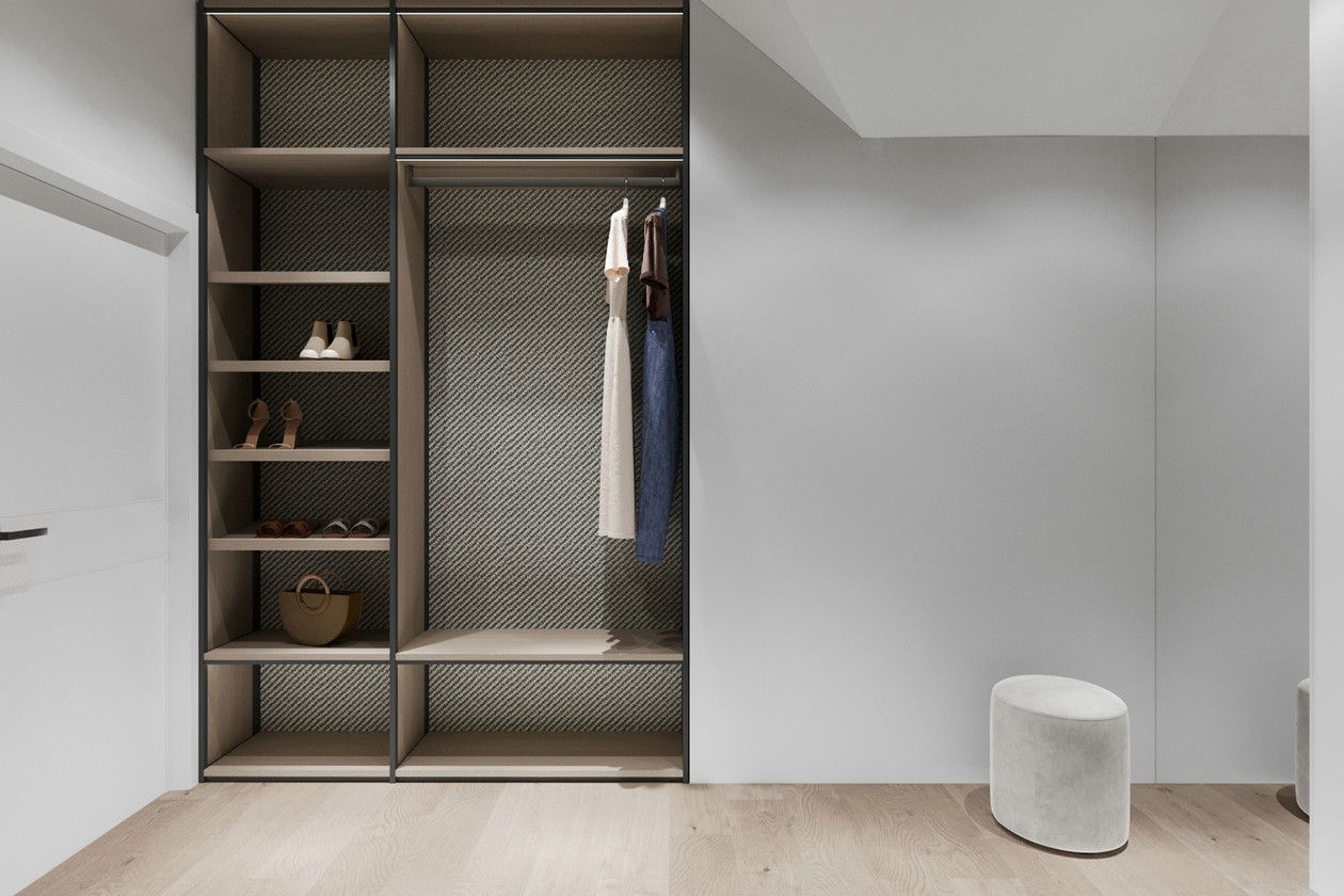 乌克兰 255㎡浅色系住宅设计-37