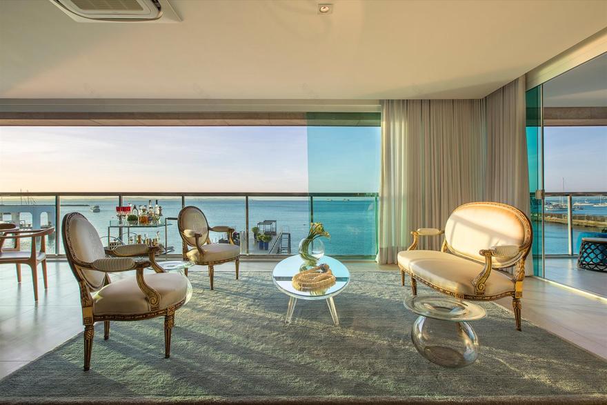 巴西 Apartamento Adelaide | 海湾美景与现代设计的完美融合-9