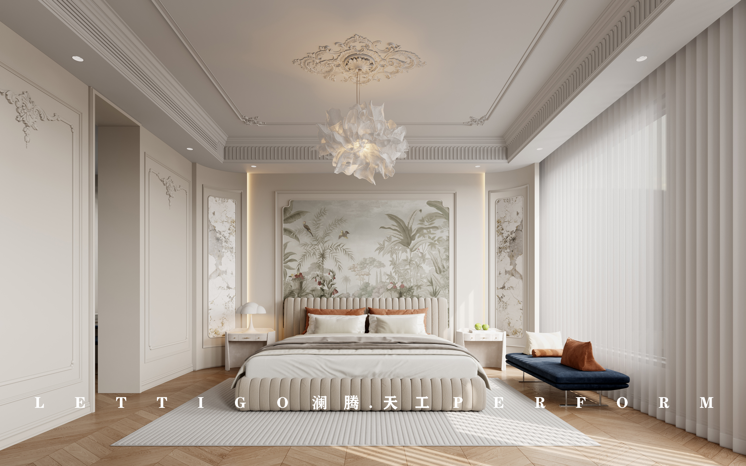 原木风温馨现代别墅，整个空间给人传递舒适的美感-15