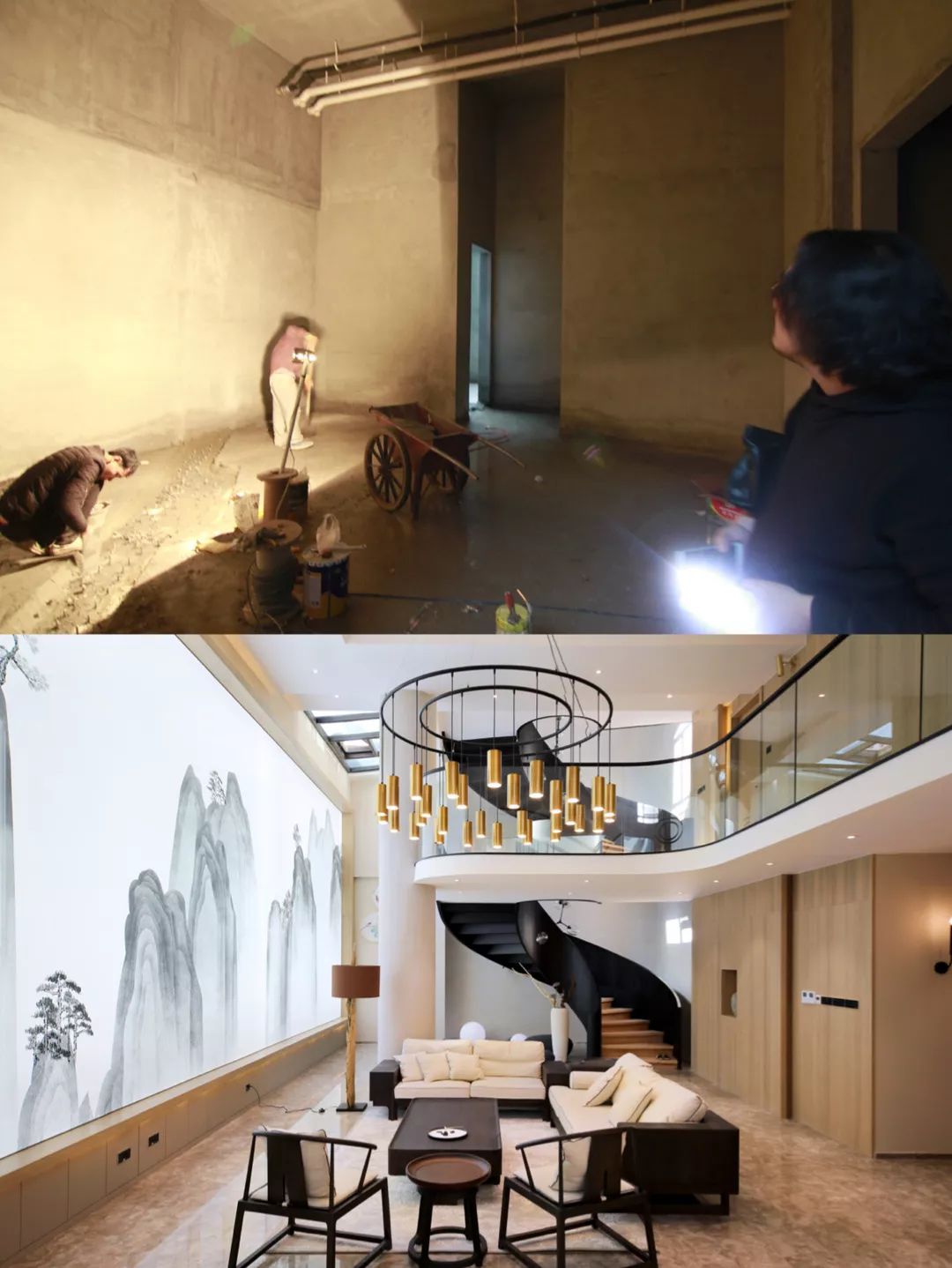 阿尔托式“建筑漫步”——无锡溪隐府地下室改造-112