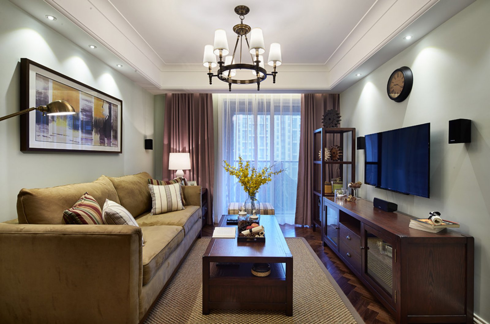 “金色黎明”简约美式-0