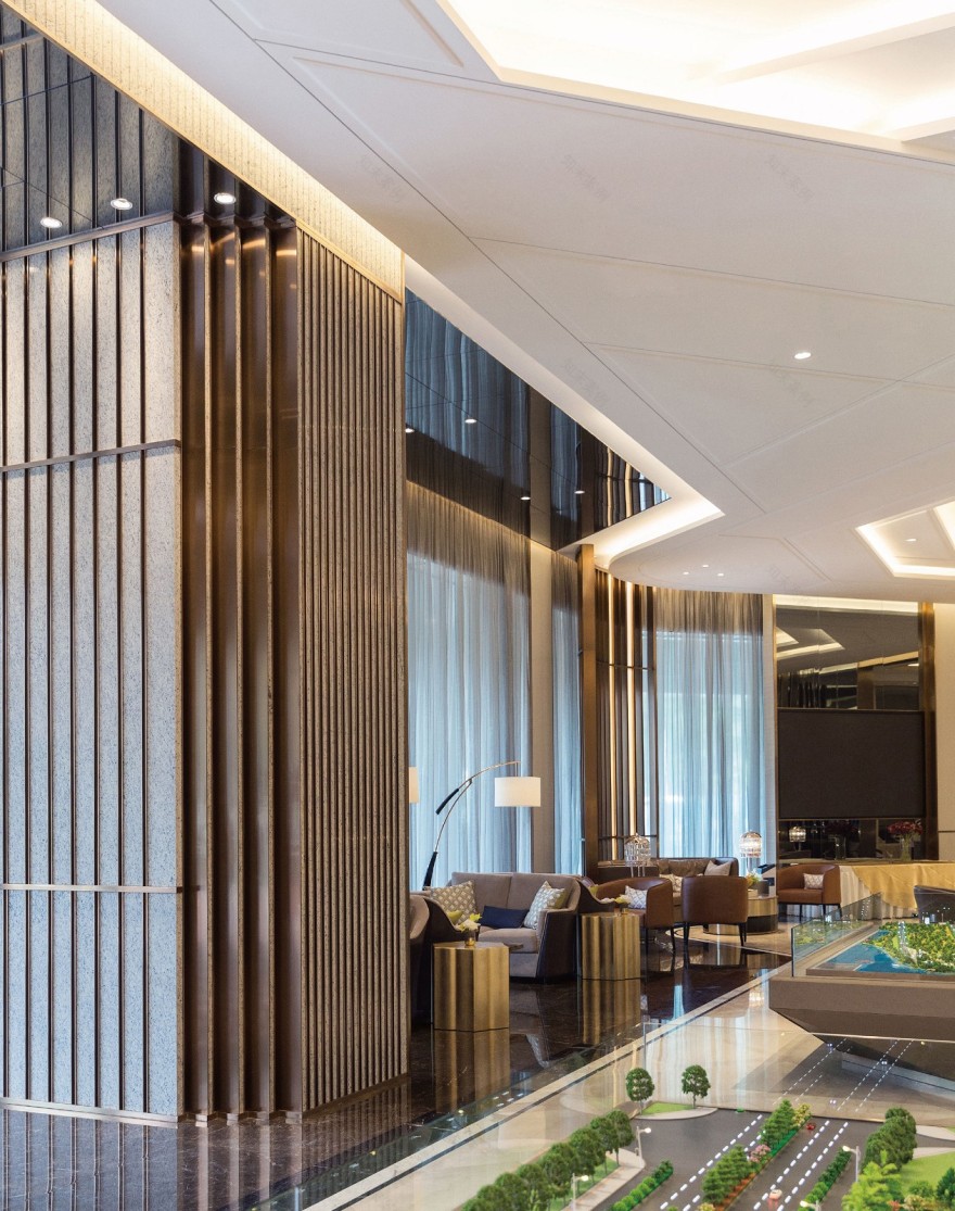 珠海中海湖畔岚庭售楼部-8