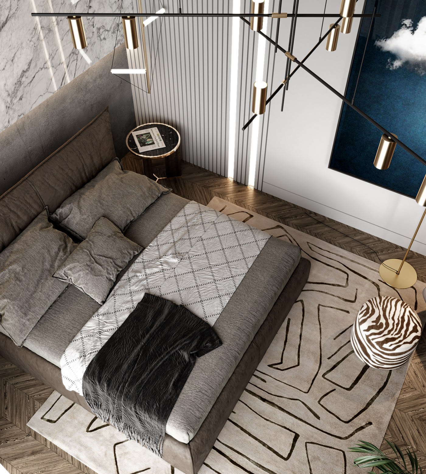 融合自然元素的奢华家居设计-10