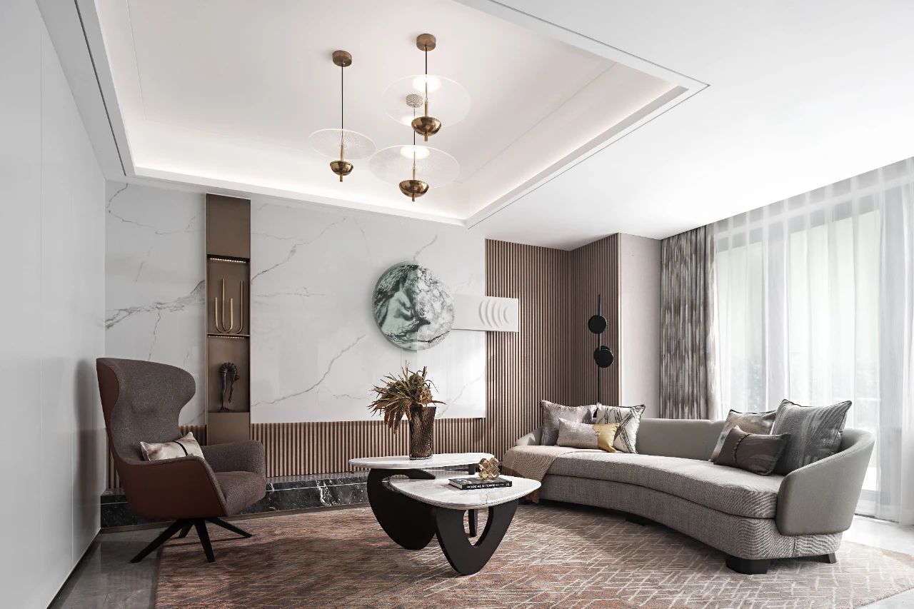 合肥公园万象叠墅样板房丨中国合肥丨上海几朵空间设计有限公司-7