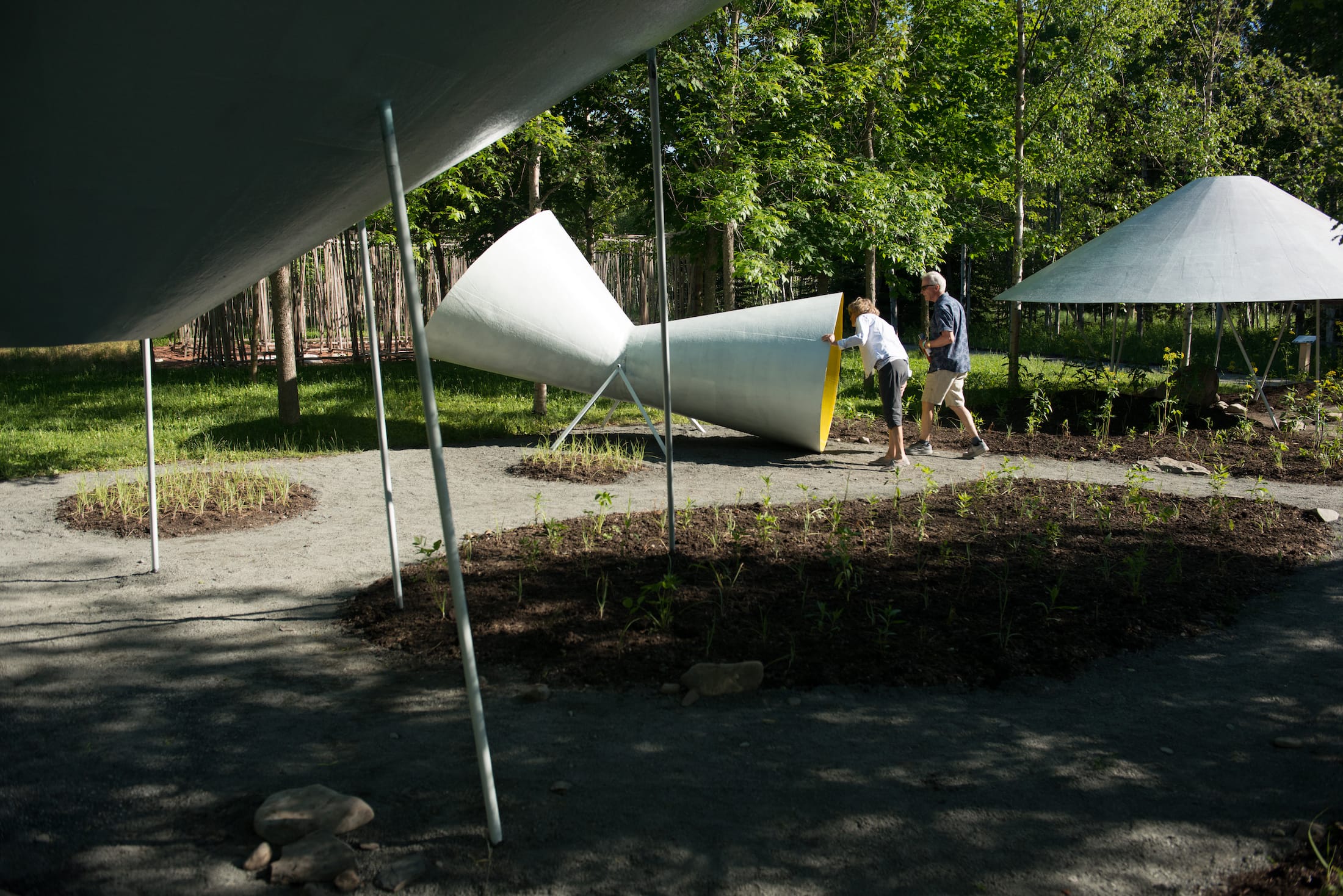 2019 加拿大国际花园节 | 彩色“岩石”结构装置引人入胜-90