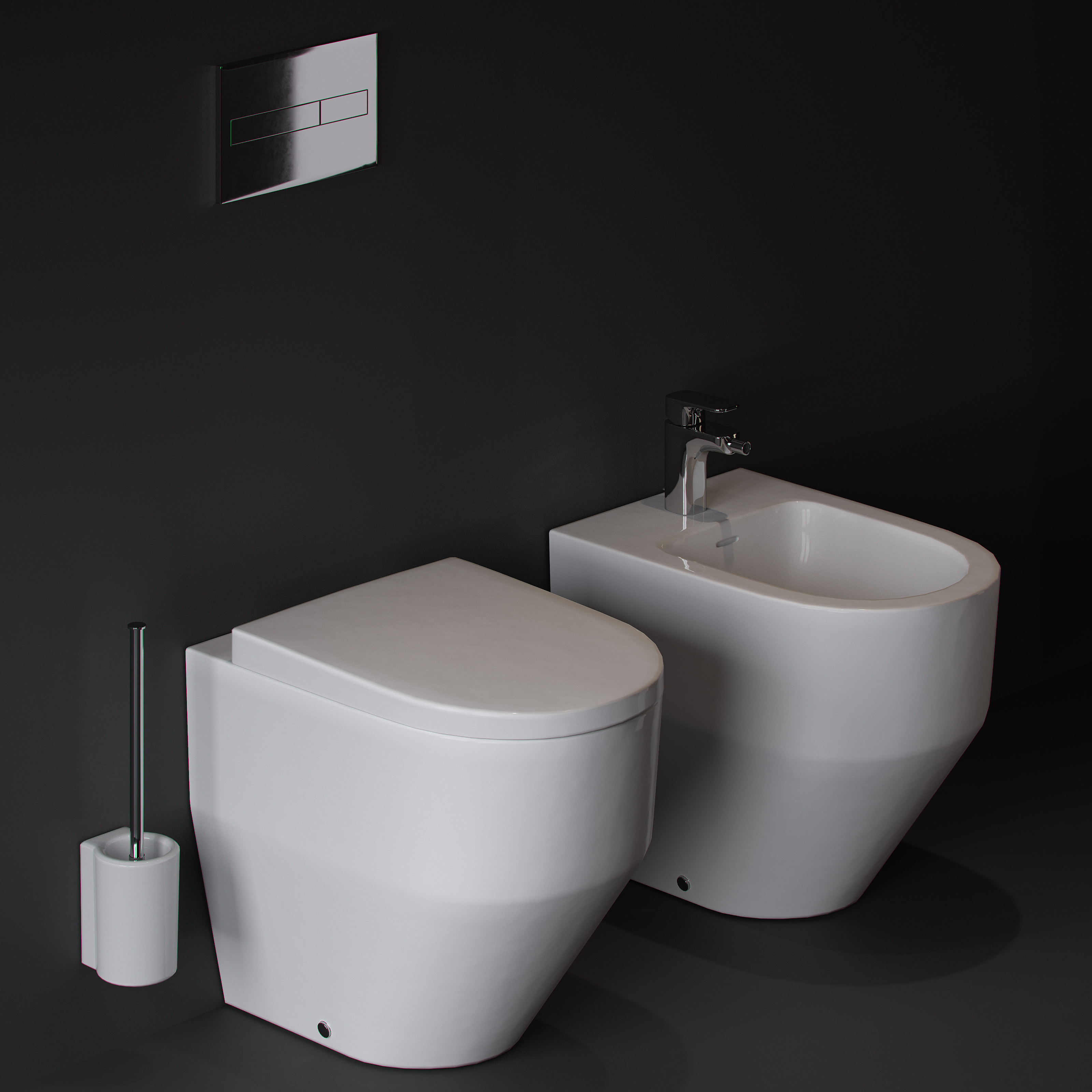 Laufen toilet 3dmodels pack-8