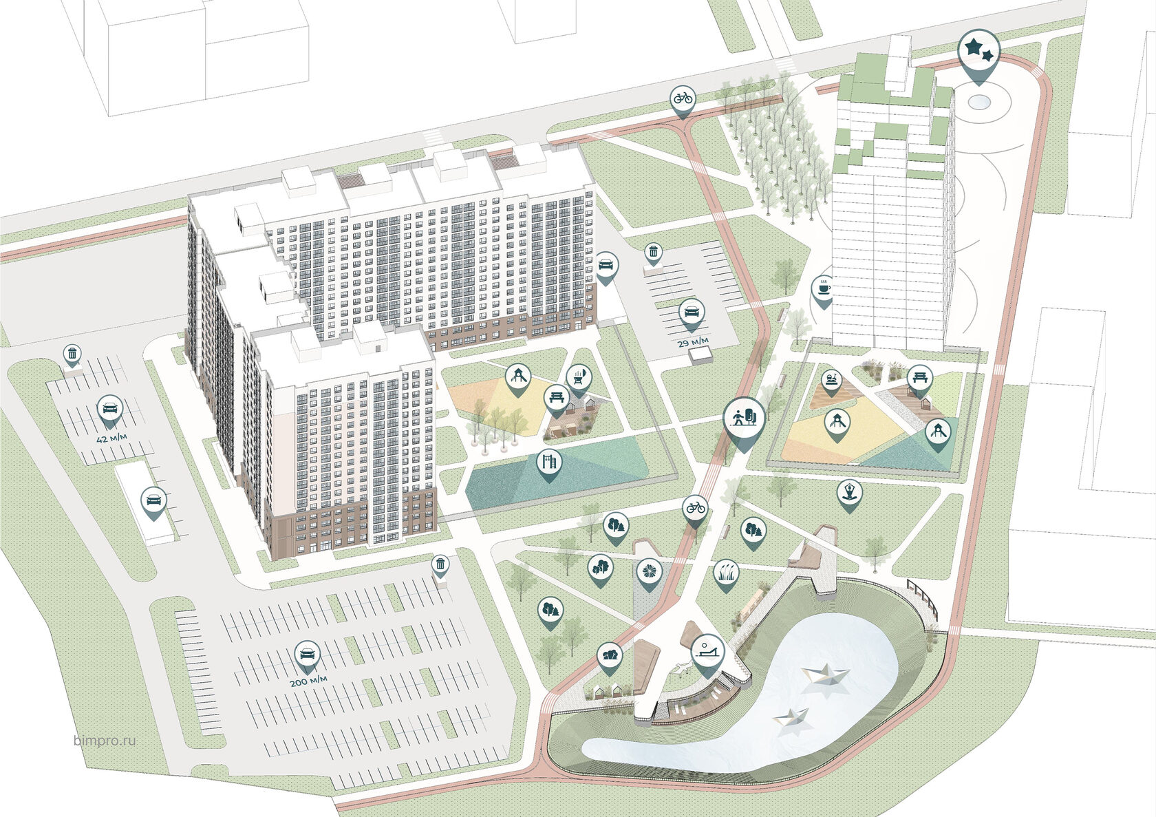 ЖК Акватория设计与美化项目丨俄罗斯秋明-18
