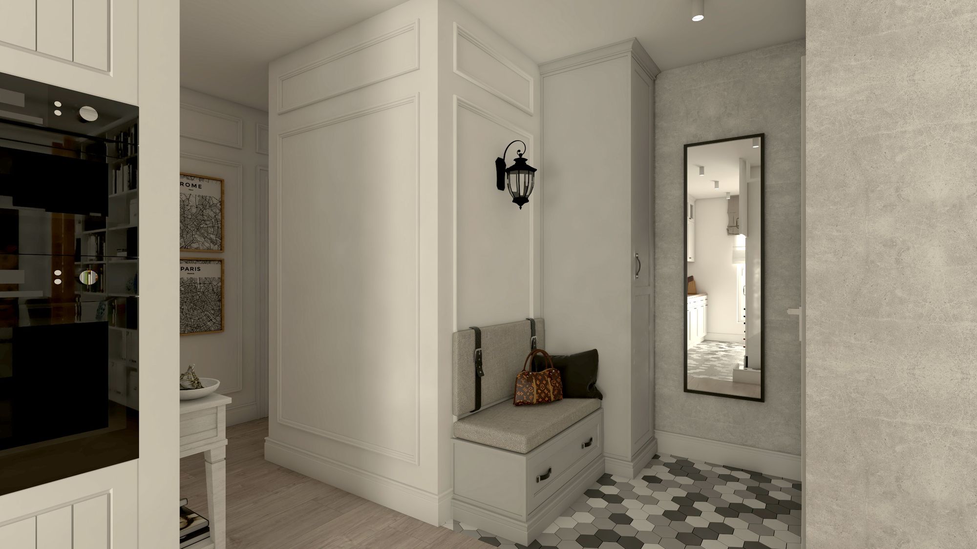 柔和色调的室内空间丨波兰华沙丨EMC&partners architecture.studio-9