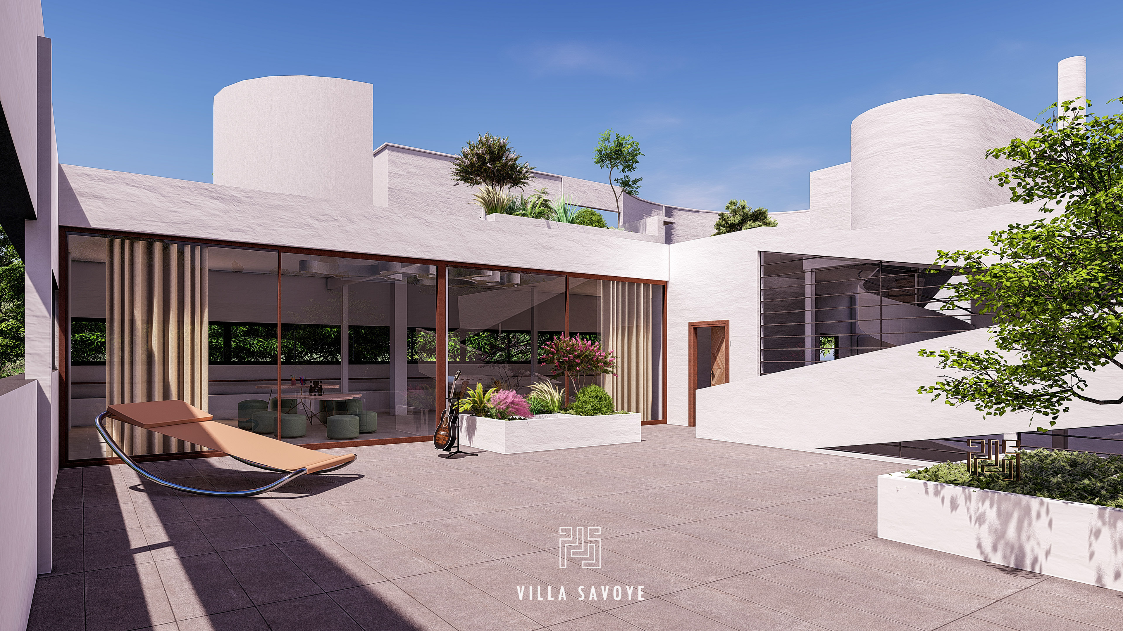 萨伏伊别墅（Villa Savoye）-11