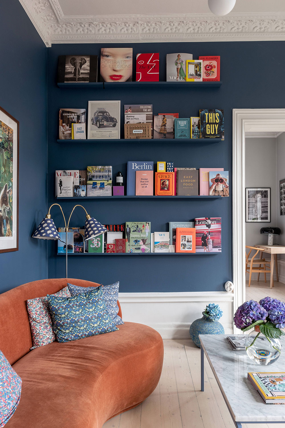 斯德哥尔摩活力蓝色公寓设计-14
