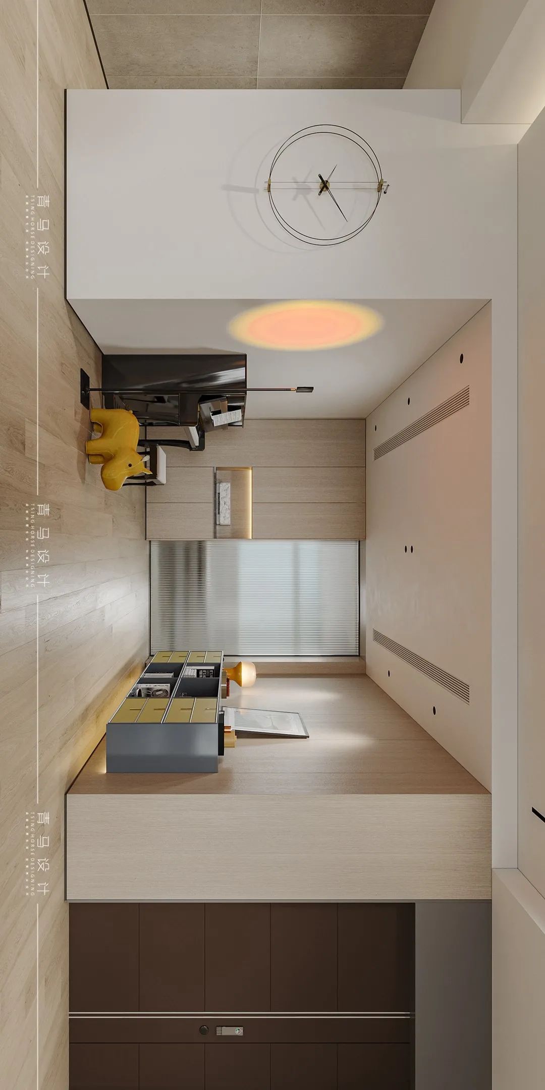 海珀香庭现代风格别墅设计丨青马别墅空间设计-41