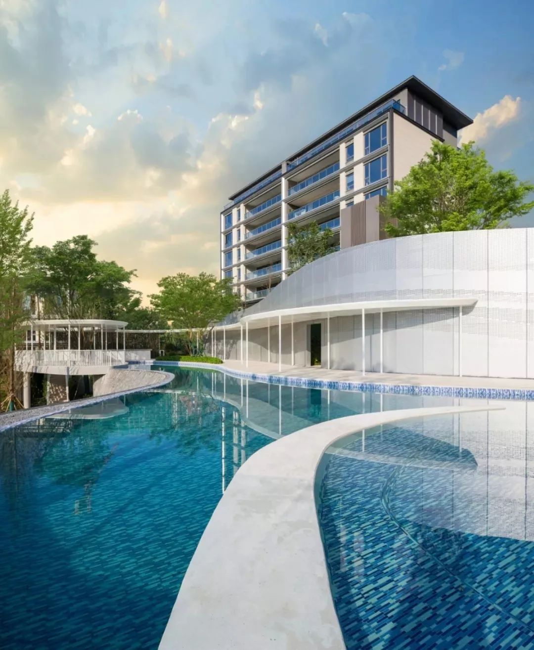 壹号半岛 | 梦境般的曲线景观设计-112